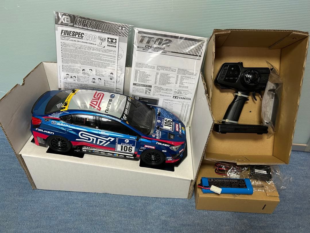 【とらじろう】タミヤXB WRX STI & マスタングGT4 2台セット