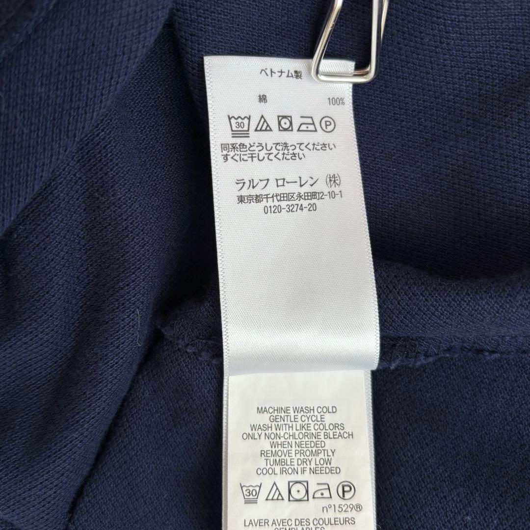 ❤️極美品❤️ラルフローレン　半袖ポロシャツ　ネイビー　Lサイズ