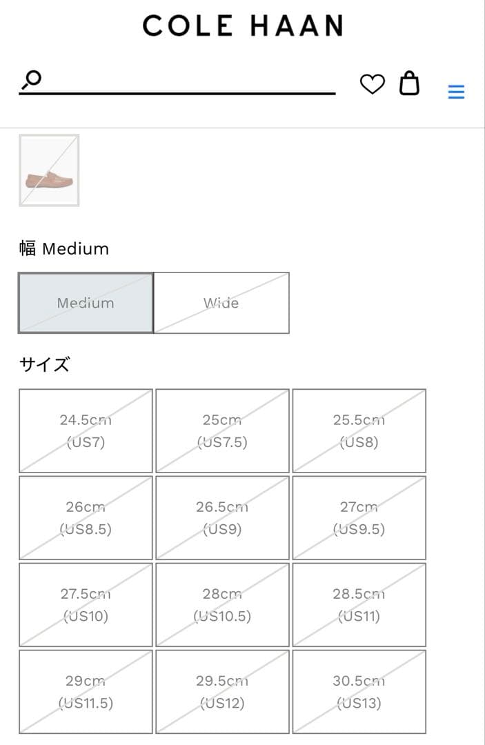 【新品未使用】COLE HAAN 本革 ビットローファー〈定価36,300円〉