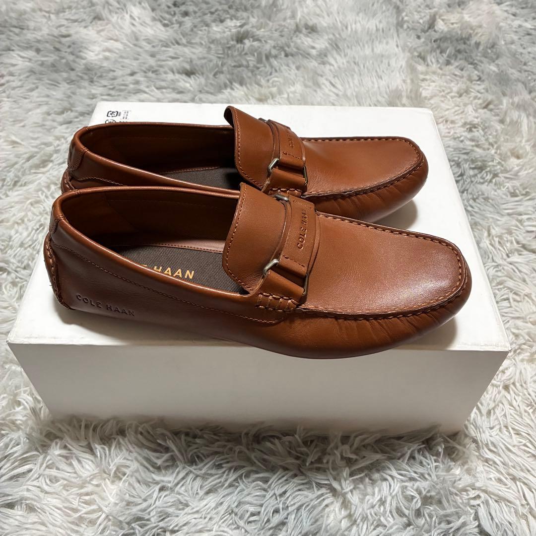【新品未使用】COLE HAAN 本革 ビットローファー〈定価36,300円〉