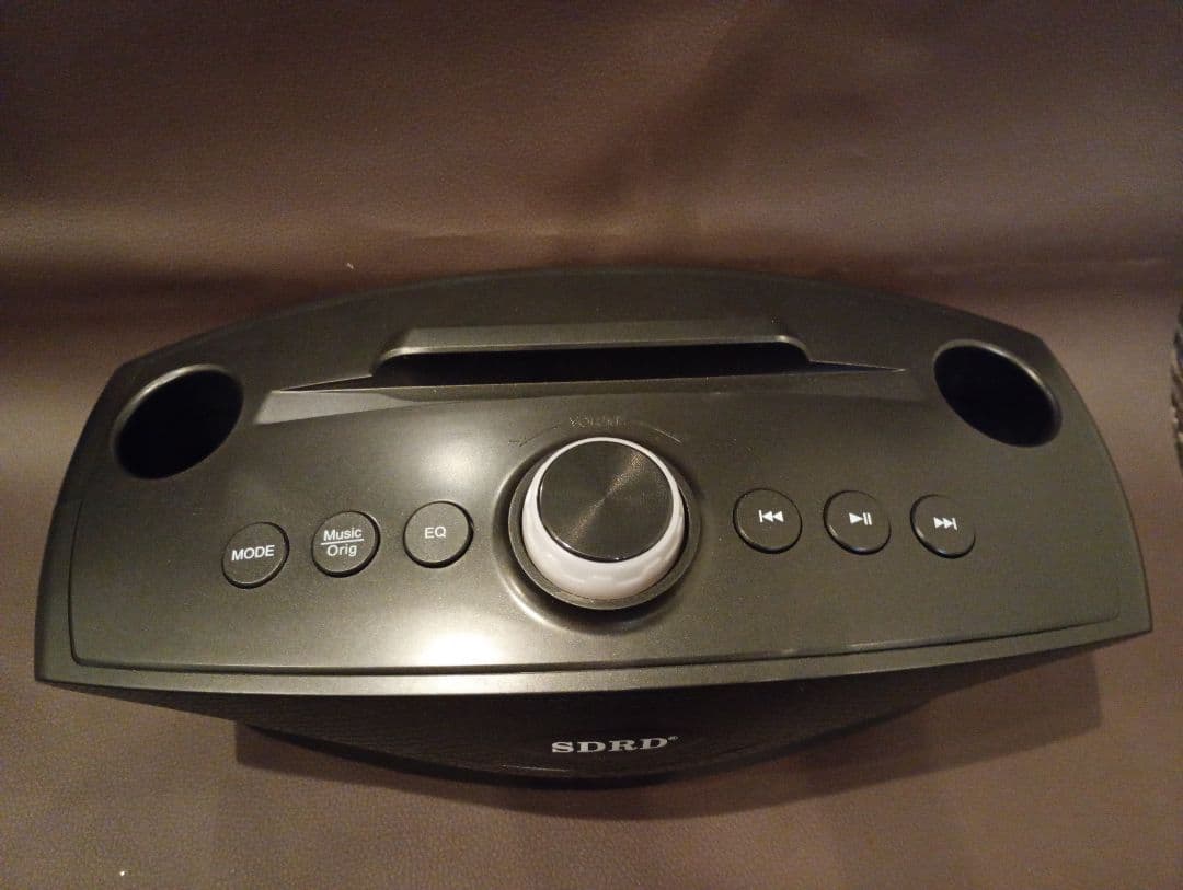 【美品】AUX カラオケマイク 家庭用カラオケシステム