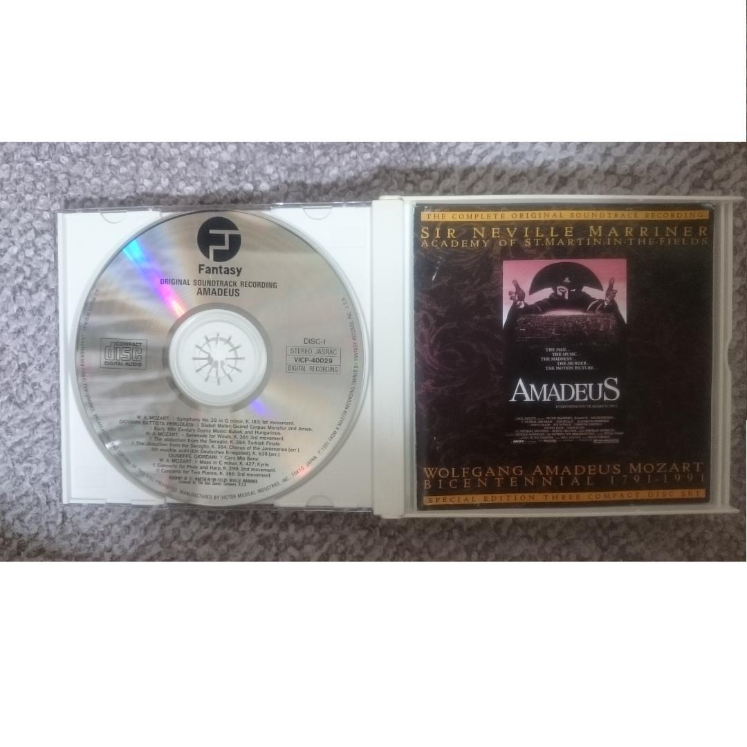 MF　　モーツァルト　アマデウス　オリジナルサウンドトラック　完全収録版　３CD