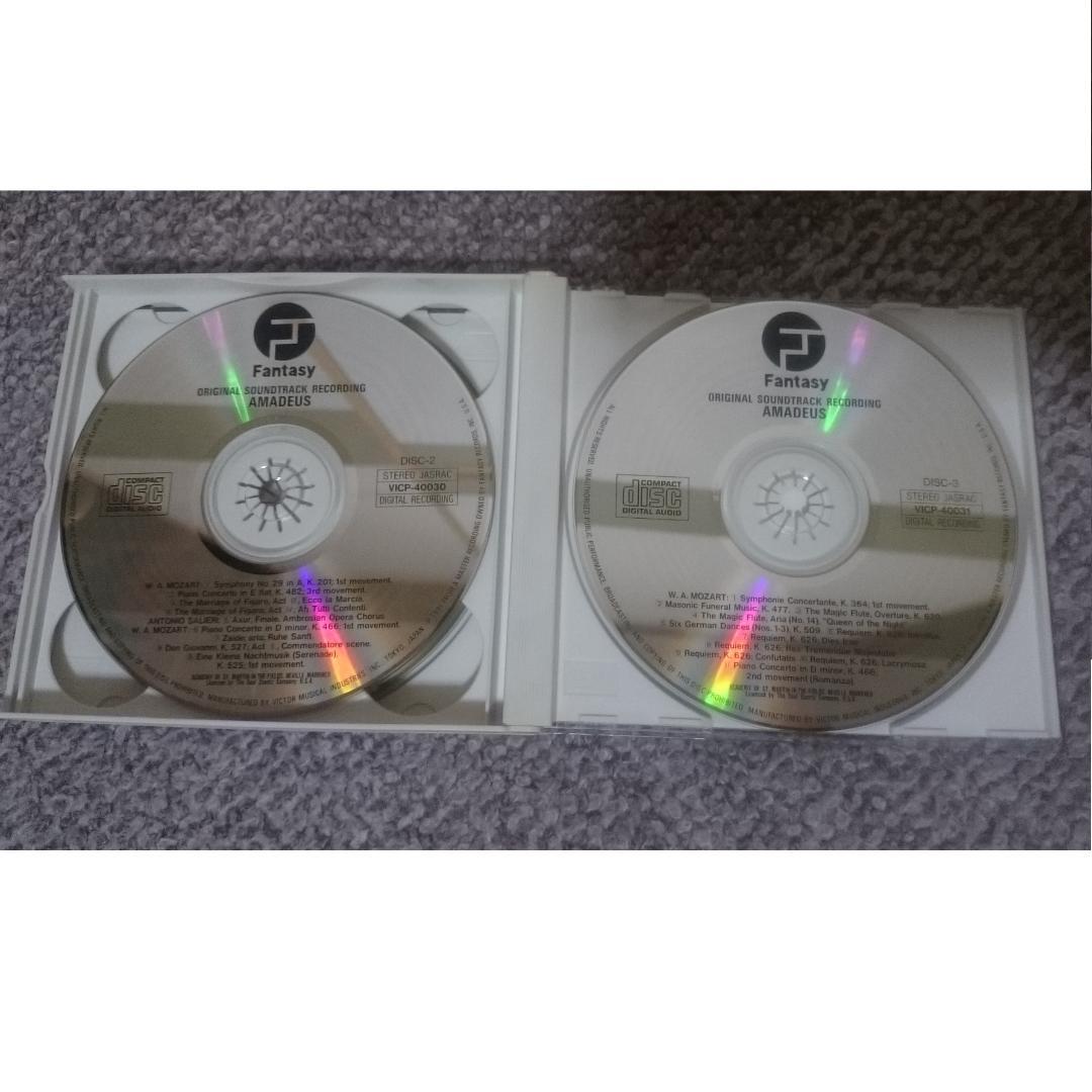 MF　　モーツァルト　アマデウス　オリジナルサウンドトラック　完全収録版　３CD