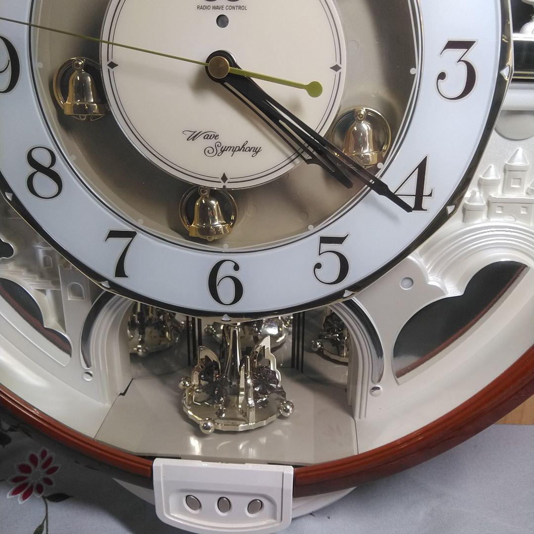 SEIKO セイコー　からくり電波時計　ウェーブシンフォニー