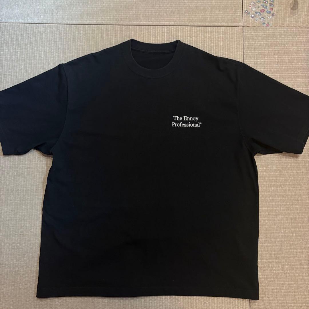 トップス ENNOY PROFESSIONAL LOGO T-SHIRT (BLACK)