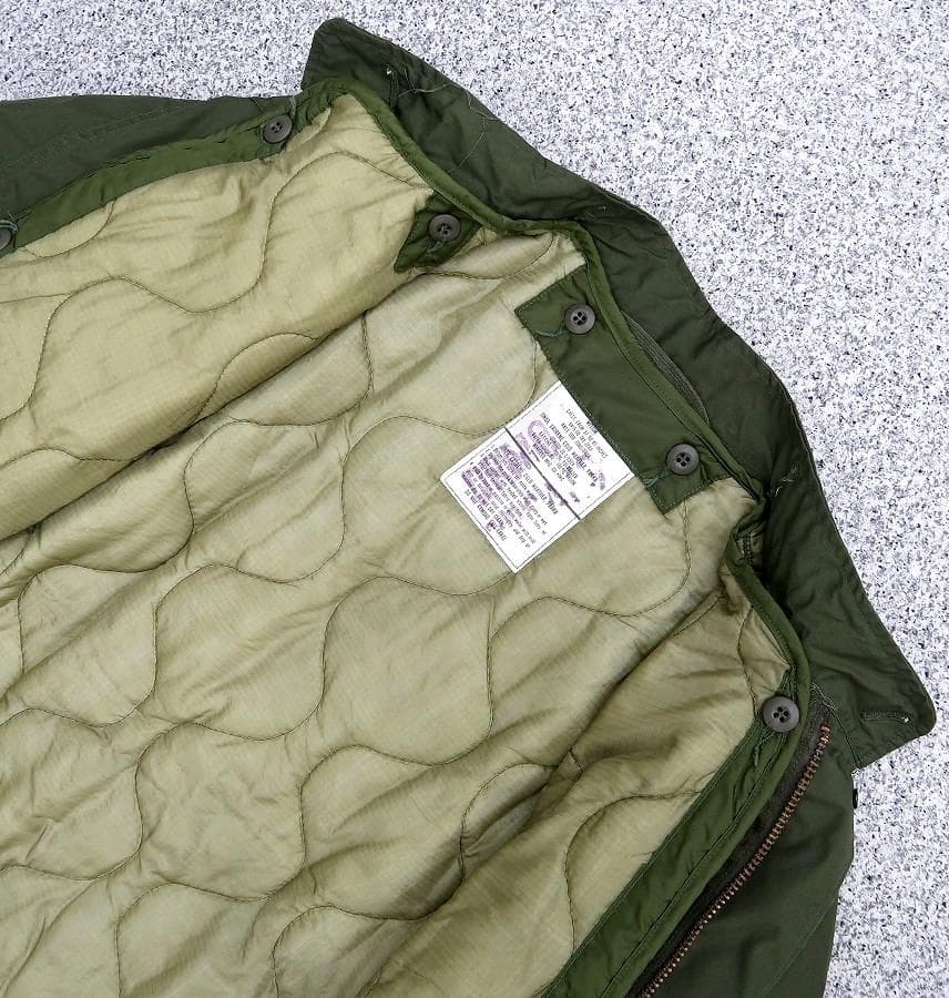 極上 M 米軍実物 80s M-65 モッズコート ライナー セット ⑦