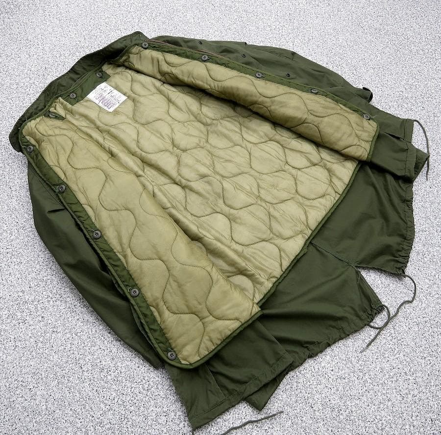 極上 M 米軍実物 80s M-65 モッズコート ライナー セット ⑦