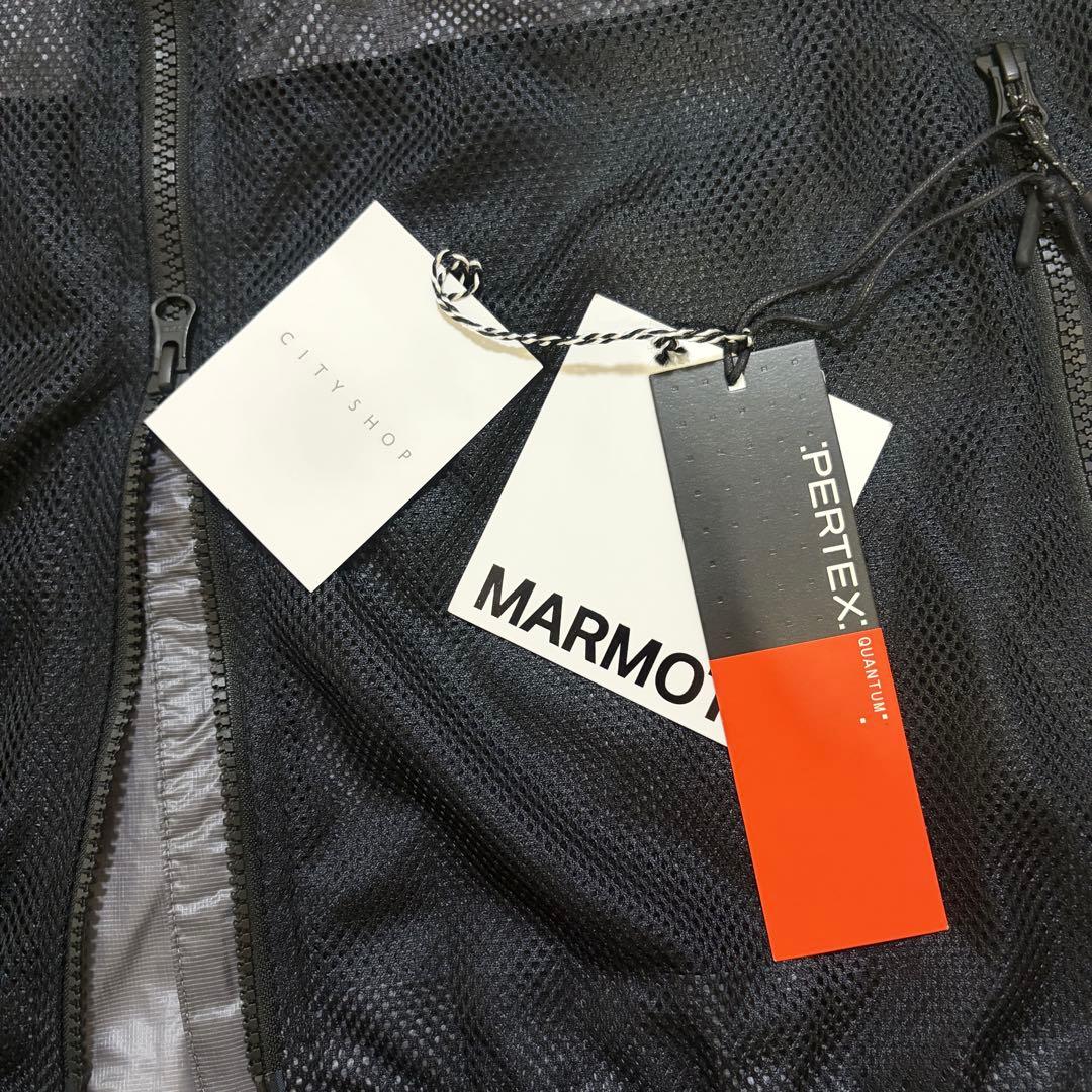 未使用 24SS Marmot PERTEX メッシュコンビベスト 黒 L