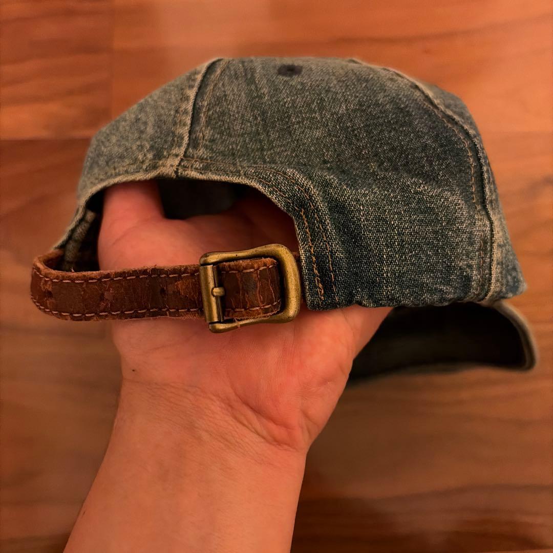 RRLお好きな方へ　90S Polo Ralph Lauren デニムキャップ