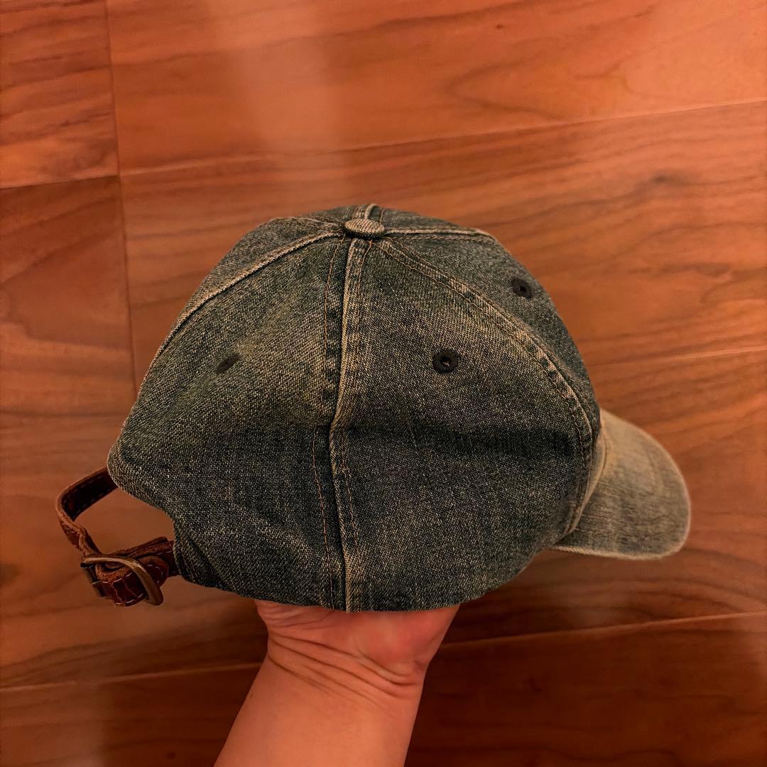 RRLお好きな方へ　90S Polo Ralph Lauren デニムキャップ