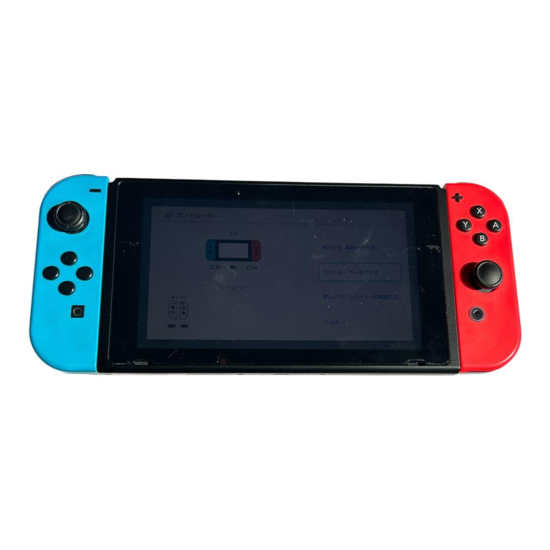 動作確認済みNintendo Switch本体セット＋モンハンライズ付