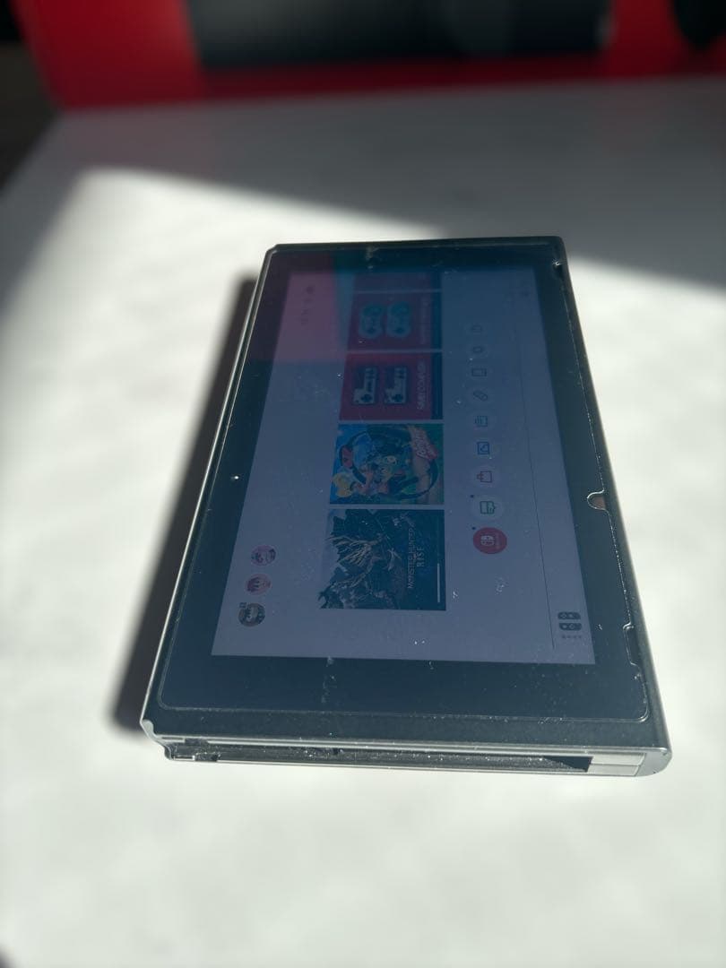動作確認済みNintendo Switch本体セット＋モンハンライズ付