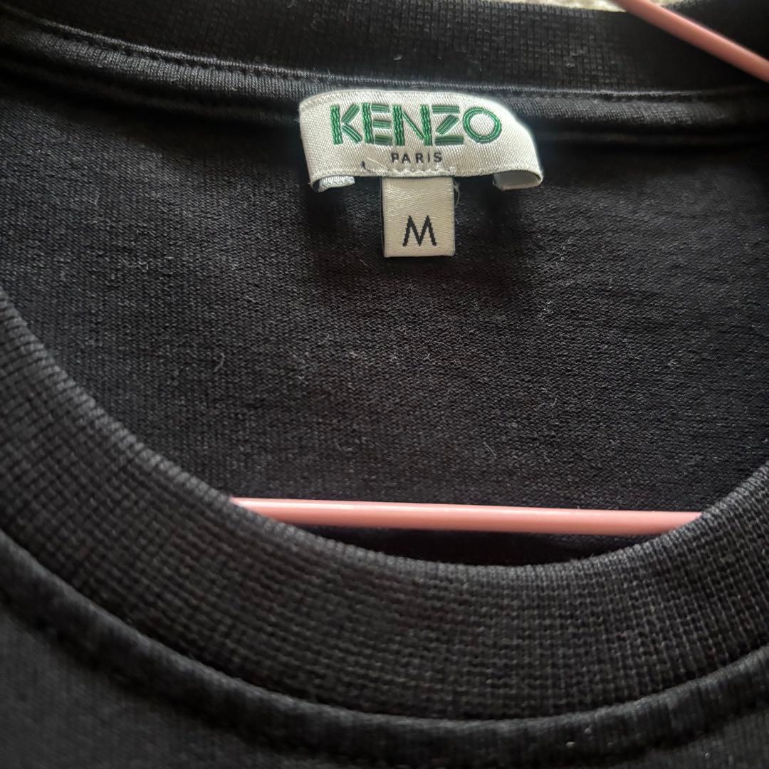 KENZO 黒 半袖Tシャツ M 虎刺繍