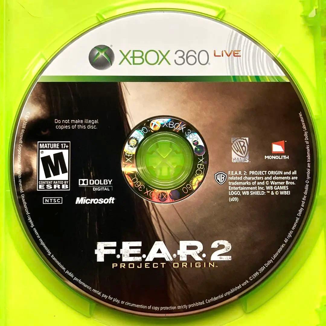 F•E•A•R•2 xbox360 【北米版】