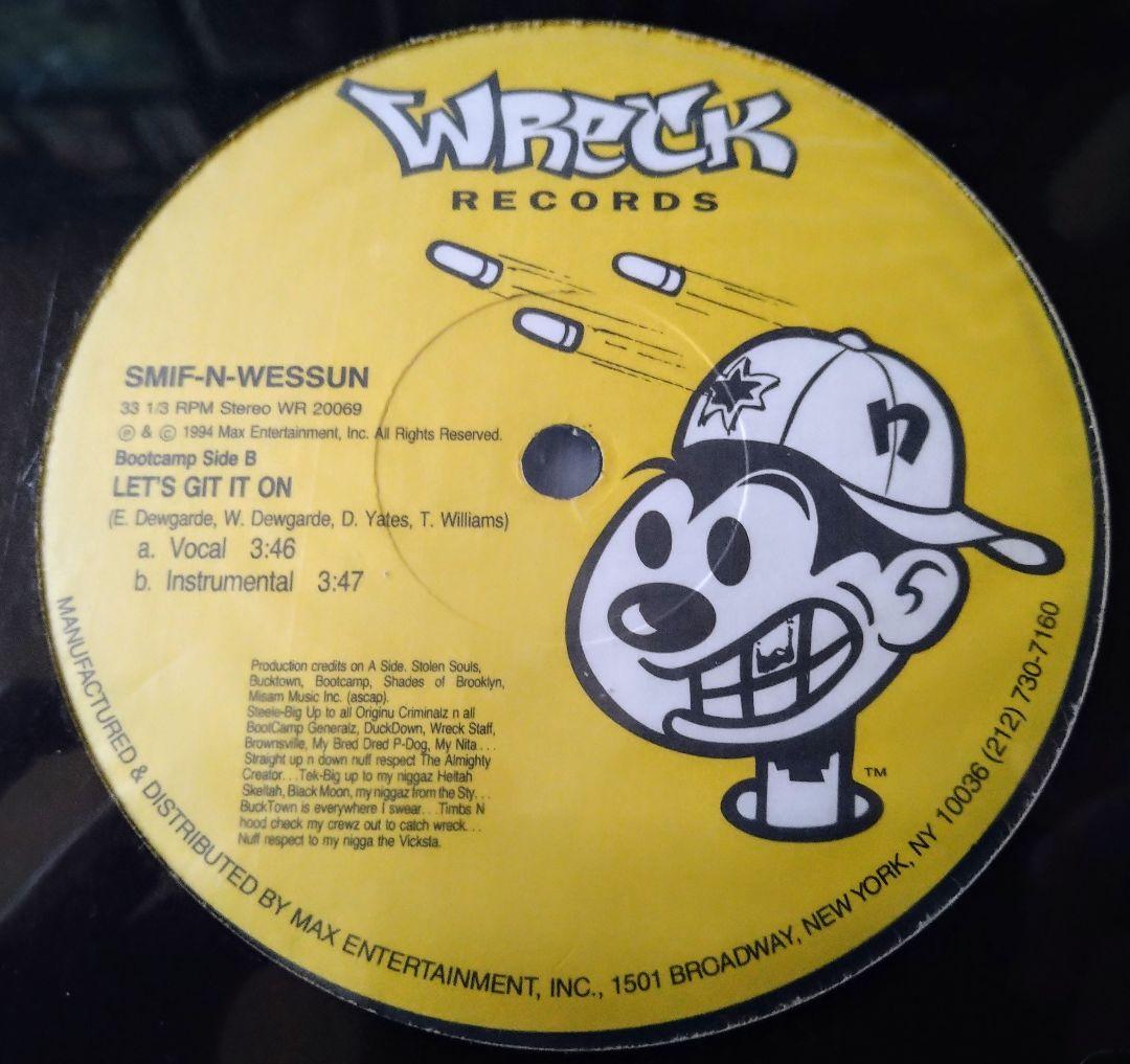 未開封 シールド USオリジナル SMIF-N-WESSUN BUCKTOWN