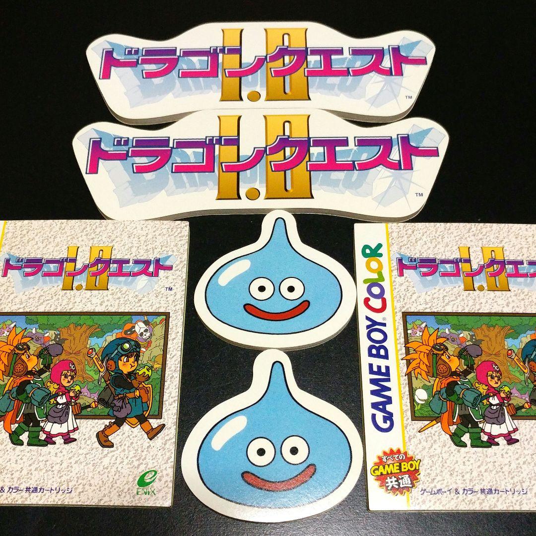 【販促用ポップ】ドラゴンクエストI・II　ゲームボーイ