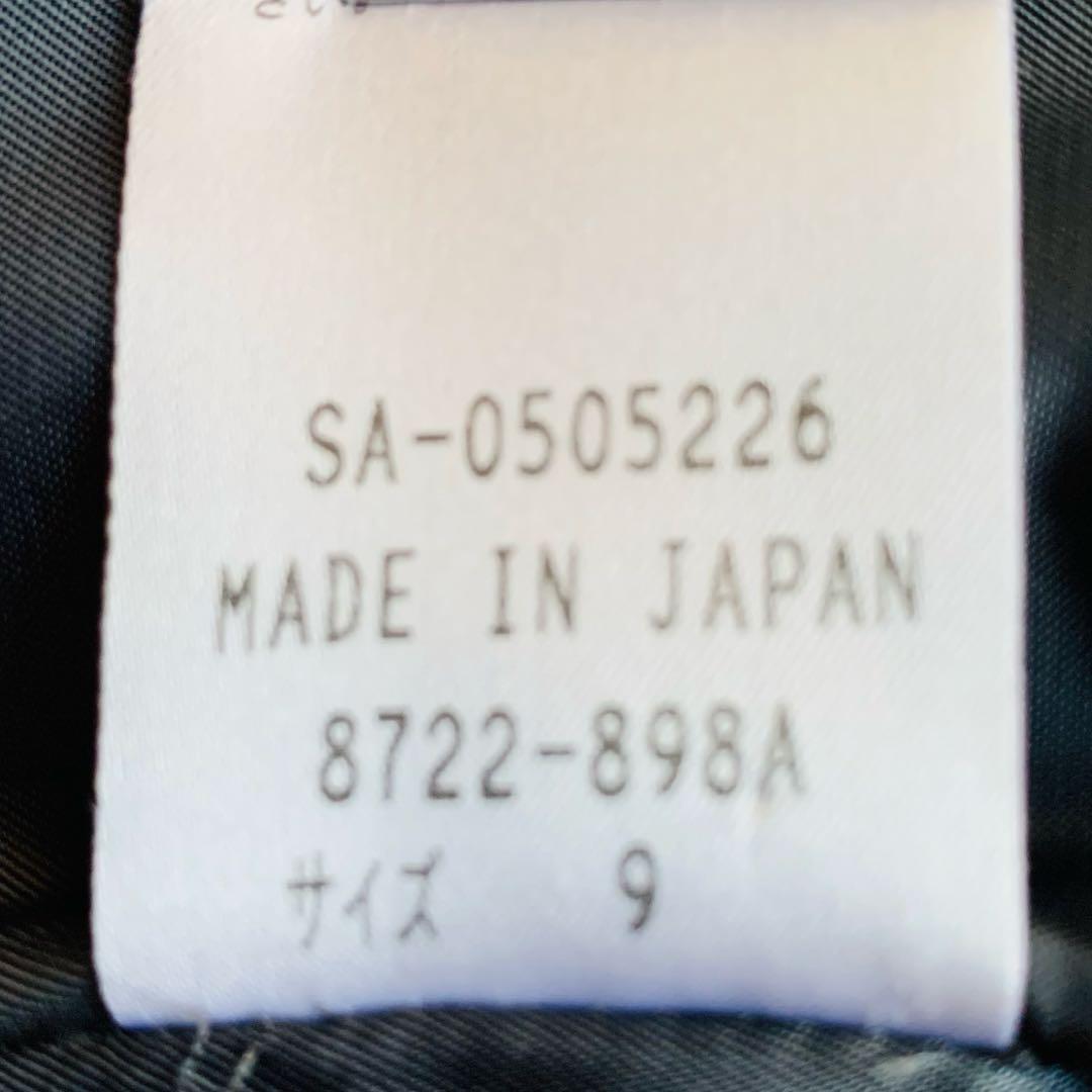 美品✨レリアン 日本製 ミンクファー付き ウール シルク カシミヤ 混紡 コート