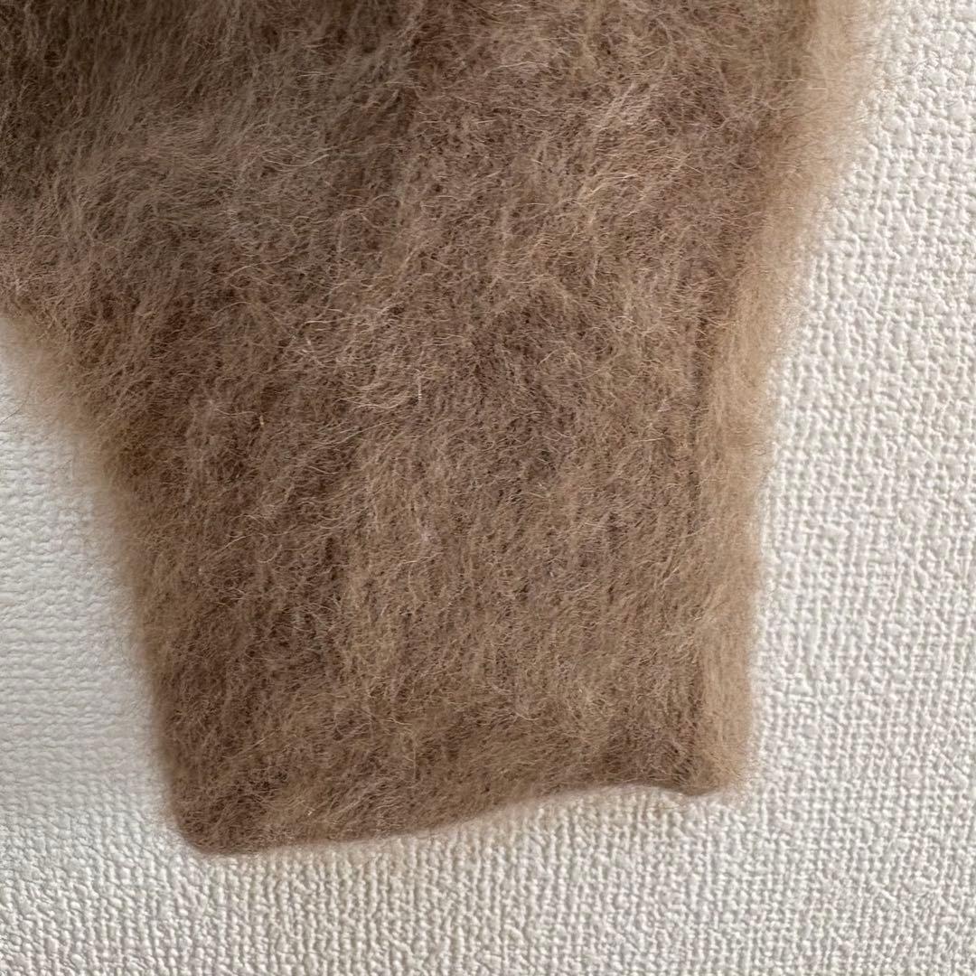 極美品✨【PLAGE】 Fur Back Open プルオーバー キャメル