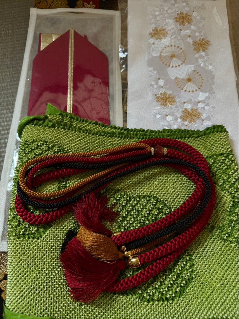 【極美品】振袖6点セット 華やか 古典柄 式典 フルセット可 No46/6 ②