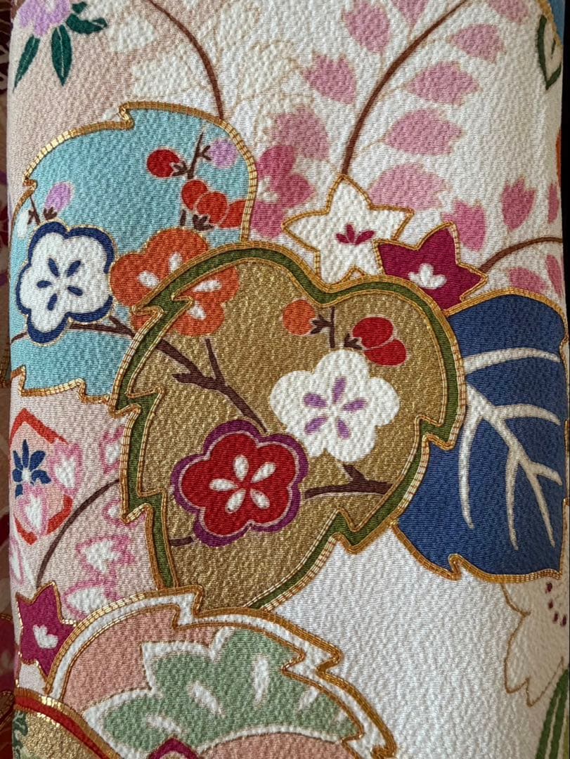 【極美品】振袖6点セット 華やか 古典柄 式典 フルセット可 No46/6 ②