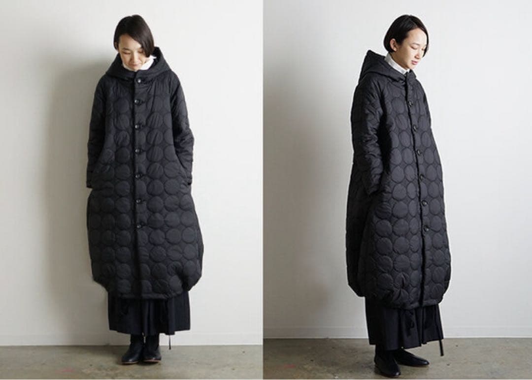 美品⭐︎mochi quilted hood coat キルトフードコート