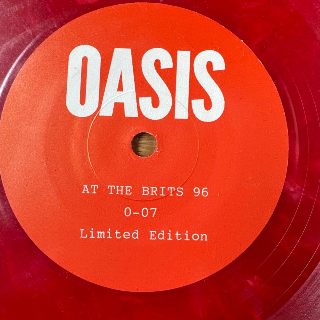 激レア　OASIS オアシス　7inch カラーレコード