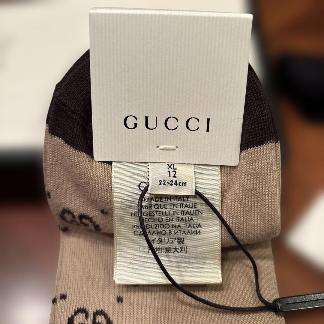新品タグ付き♡GUCCI♡GGロゴ ソックス♡
