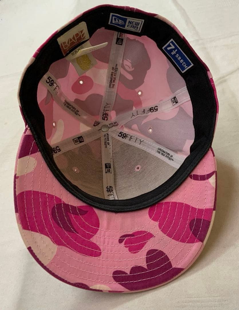 BAPE アベイシングエイプ ニューエラ キャップ 59.6cm