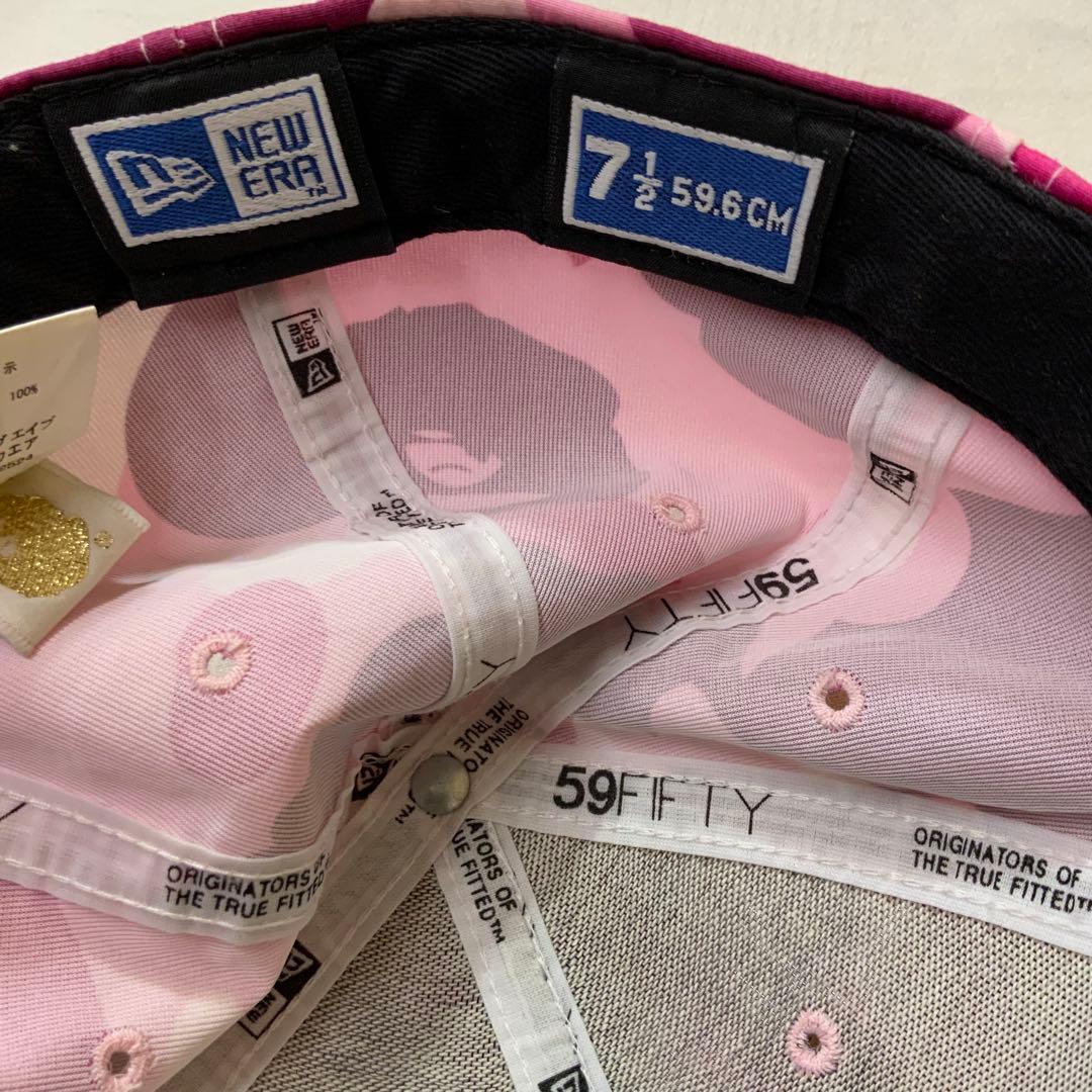 BAPE アベイシングエイプ ニューエラ キャップ 59.6cm