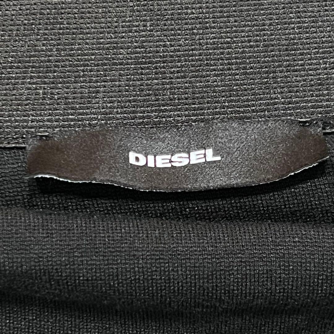 DIESELレディース アシンメトリー☆プリーツスカート シアー素材mh981