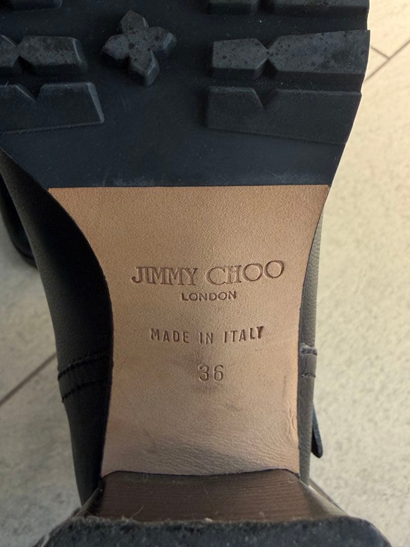 【値下げ】JIMMY CHOO レディースブーツ ブラック