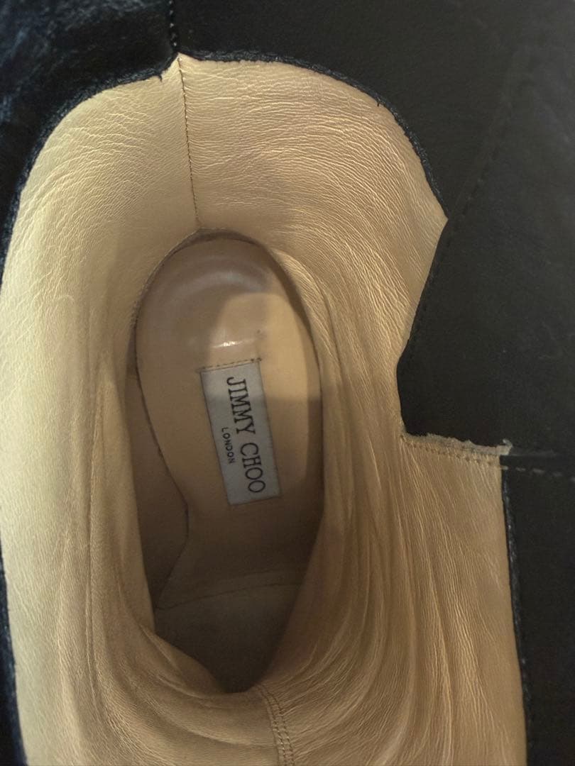 【値下げ】JIMMY CHOO レディースブーツ ブラック
