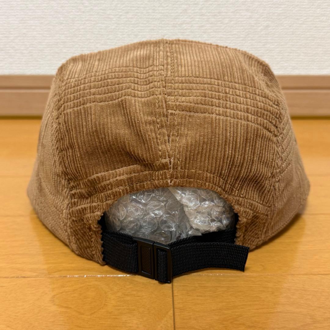 新品 Supreme Cord Plaid Camp Cap ブラウン 08aw