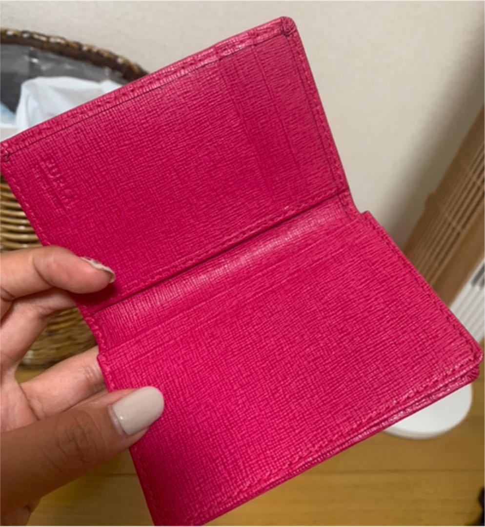 【⠀美品   】FURLA 名刺入れ カードケース