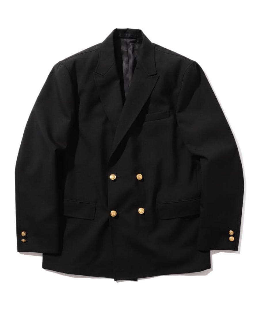 【24年製】BEAMS PLUS 4B ダブルブレステッド ブレザー
