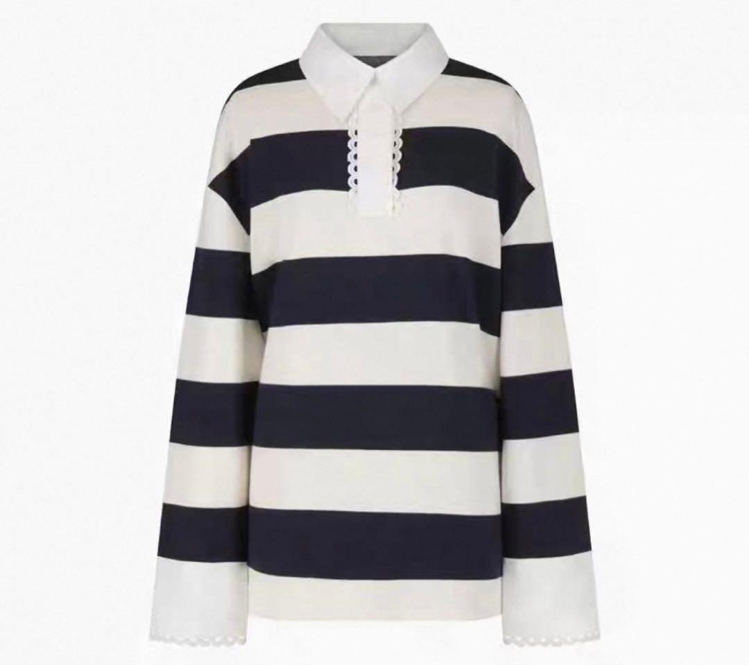 再入荷1点Bibiy. FRANCINE RUGBY TOP ビビィ