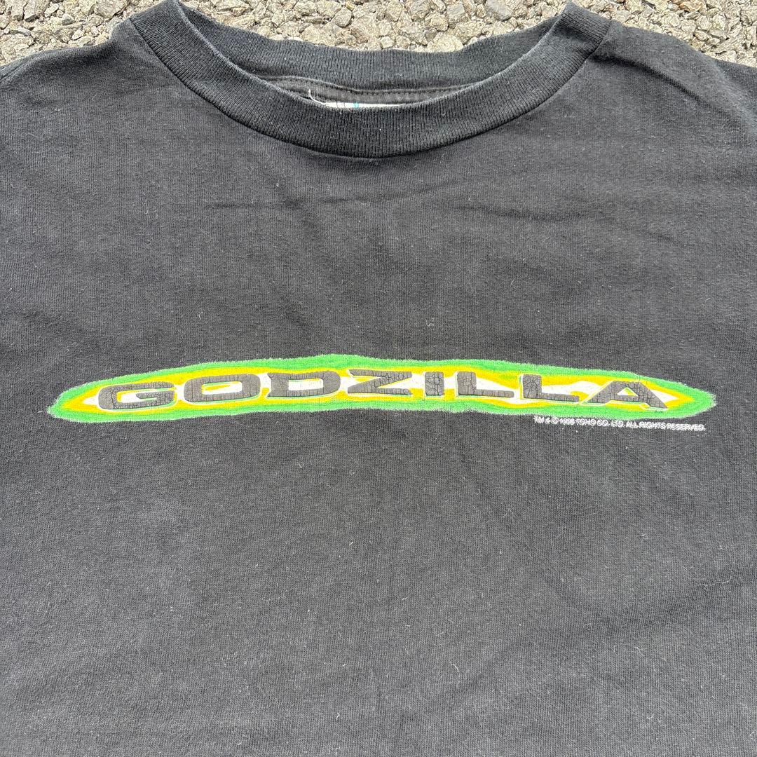 90s GODZILLA Tシャツ 1998 東宝 映画 ゴジラ