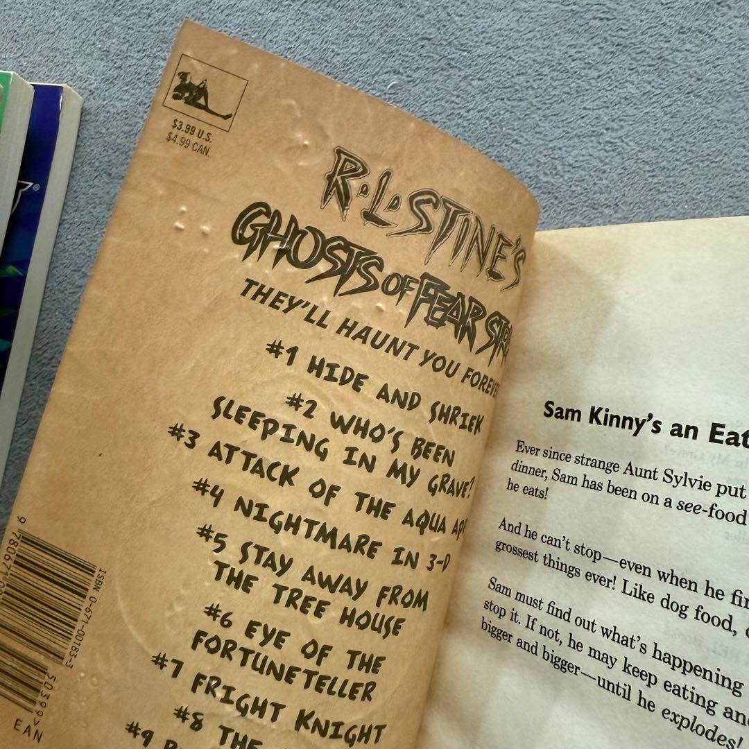 GHOSTS OF FEAR STREET R.L.STINEセット児童書 洋書