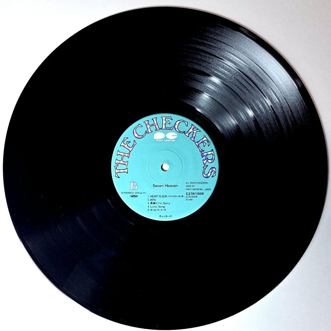 希少盤　チェッカーズ　Seven Heaven　シュリンク付き　レコード　LP