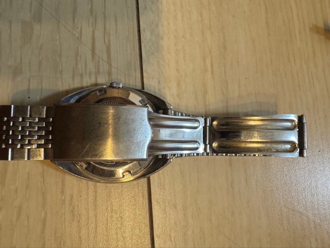 訳ありSEIKO 自動巻き 時計 シルバー
