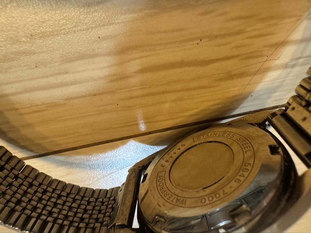 訳ありSEIKO 自動巻き 時計 シルバー