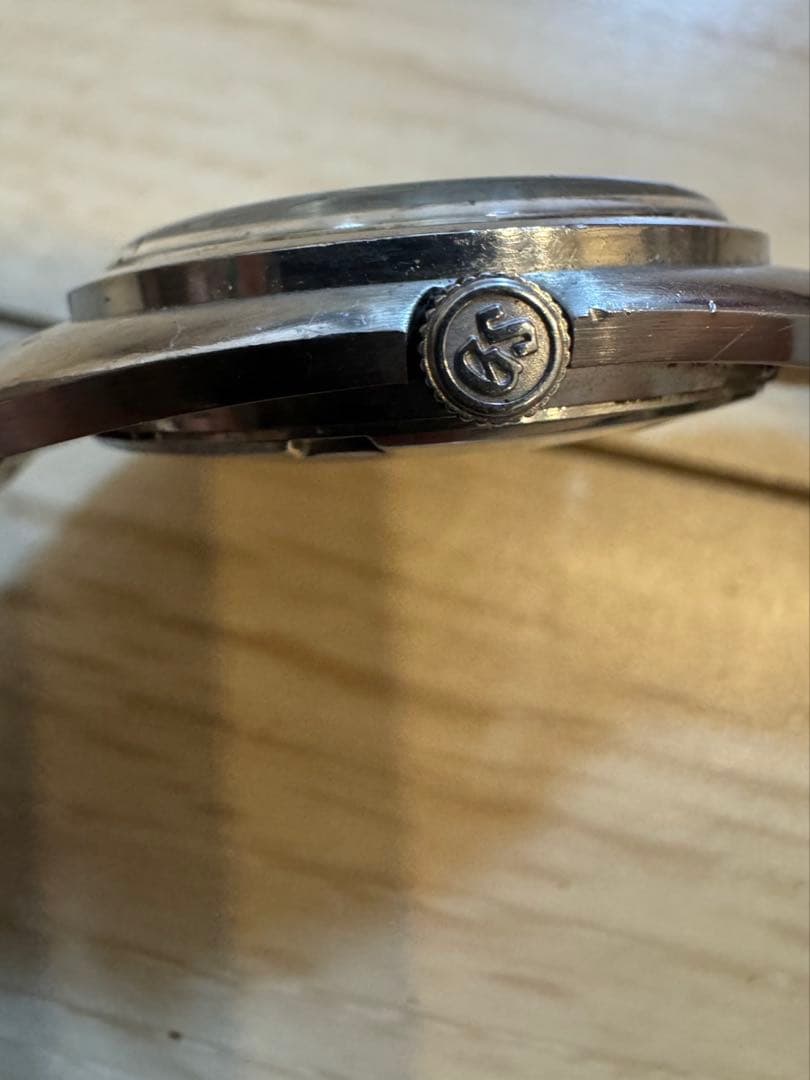 訳ありSEIKO 自動巻き 時計 シルバー
