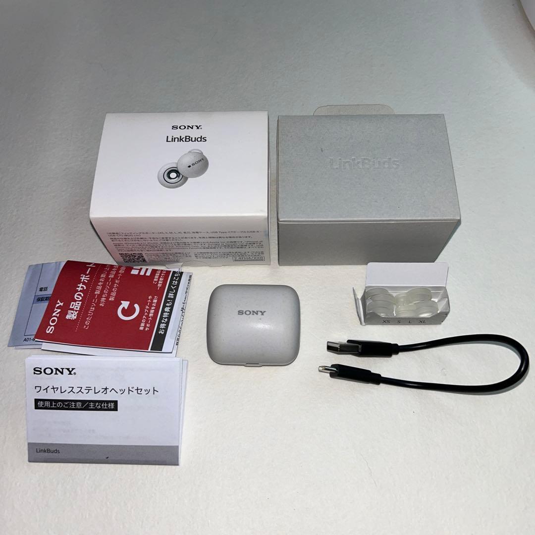 新品同様 SONY LinkBuds S WF-LS900N/WC ホワイト