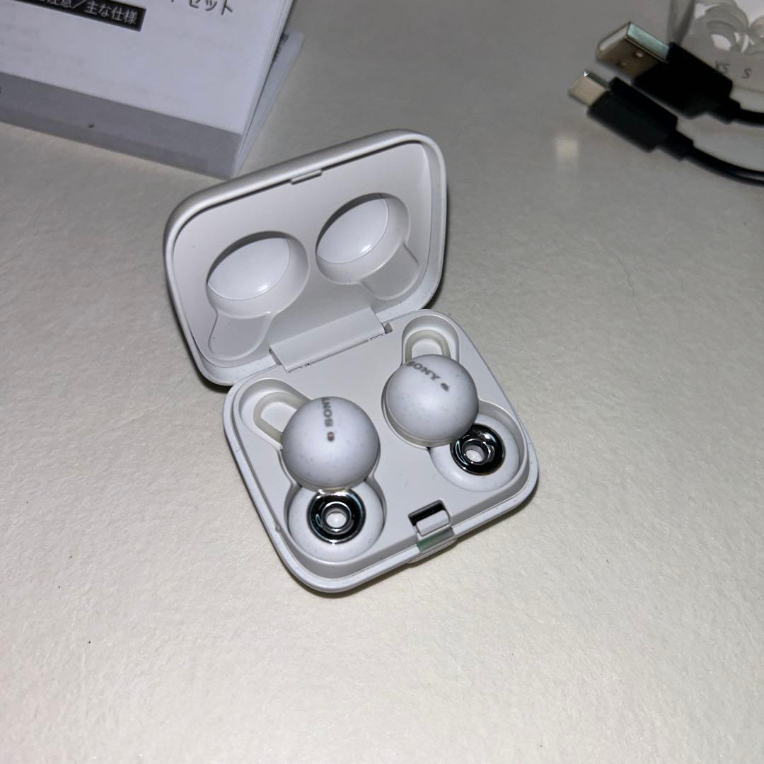 新品同様 SONY LinkBuds S WF-LS900N/WC ホワイト