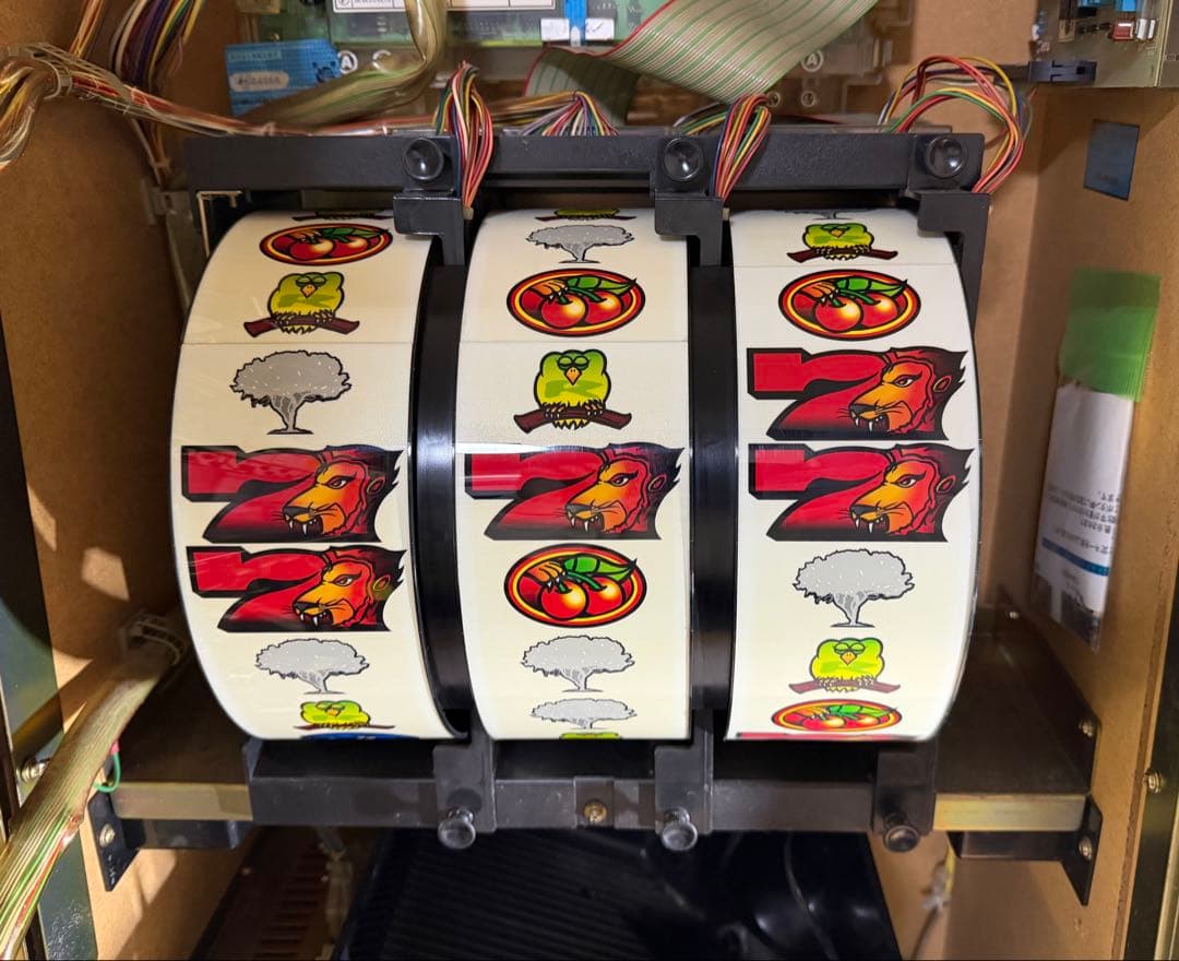 送料込み 獣王 実機 コピーok 4号機 サミー