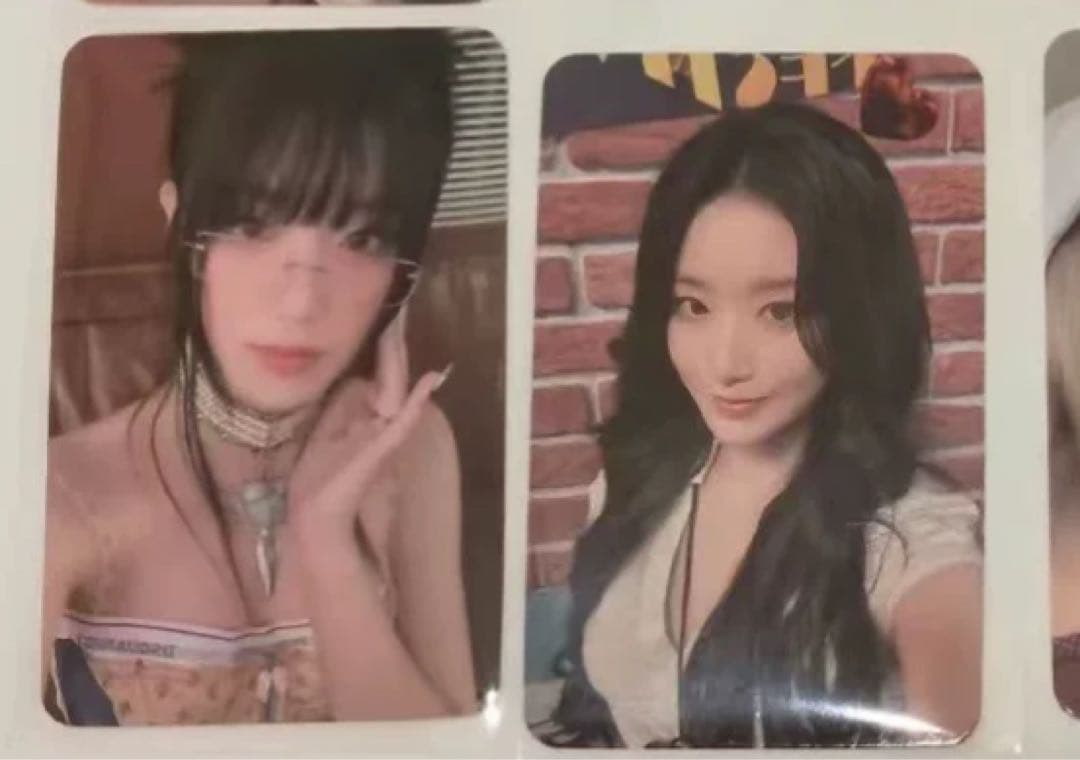(G)I-DLE シュファ ISWAY namil 中華 ラキドロ 2枚セット