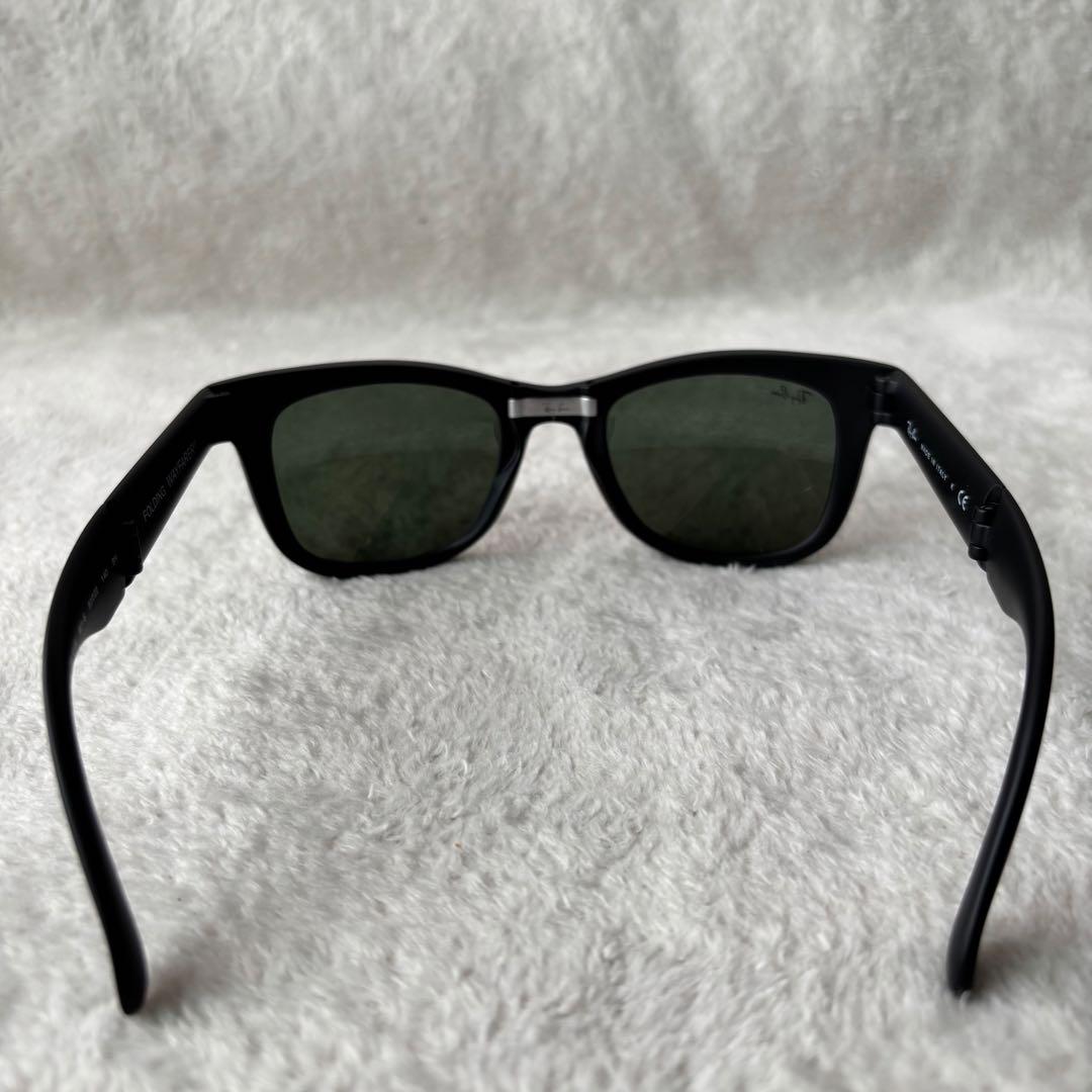 Ray-Ban レイバン WAYFARER 折り畳み サングラス 黒 イタリア製