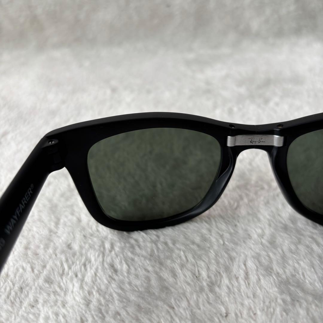 Ray-Ban レイバン WAYFARER 折り畳み サングラス 黒 イタリア製
