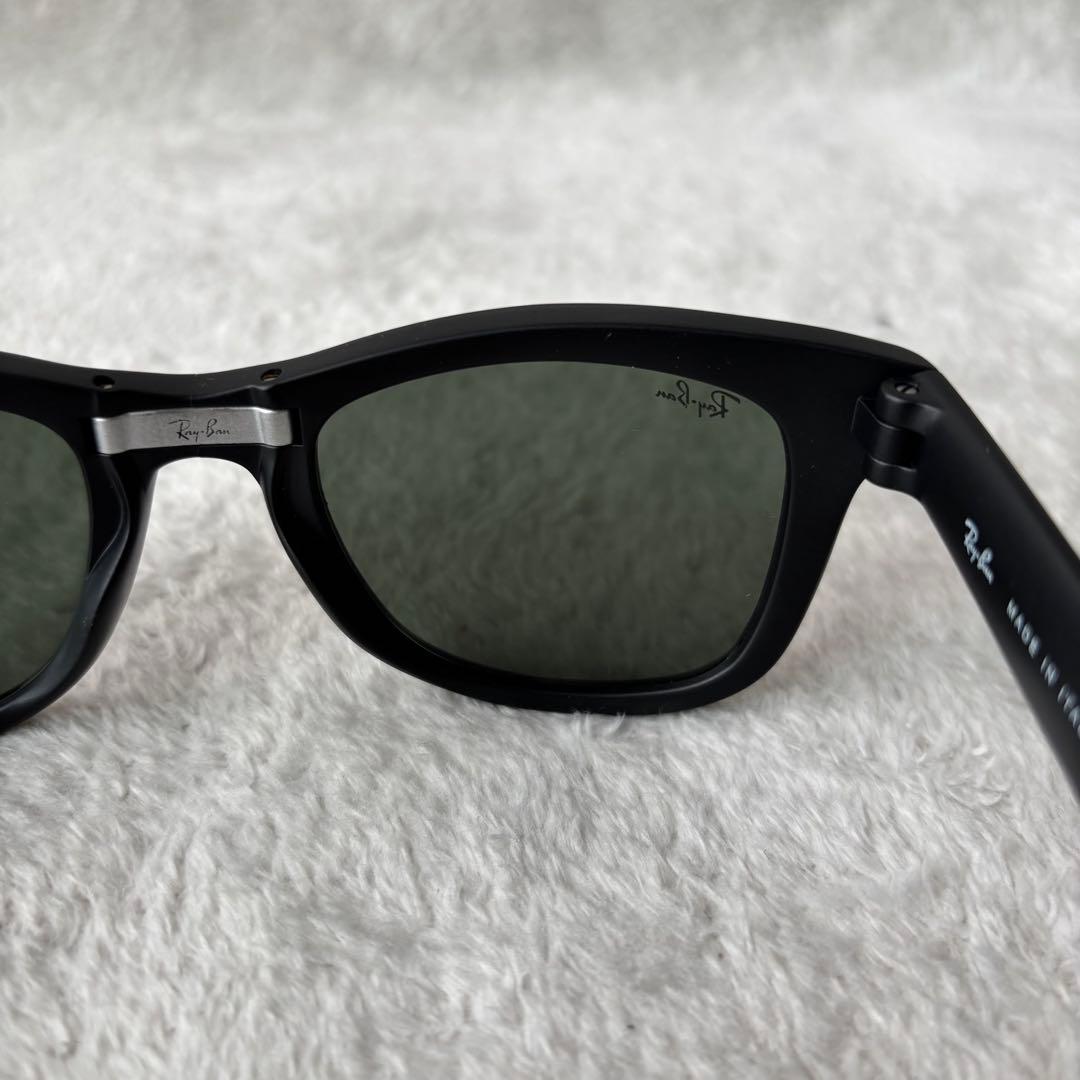 Ray-Ban レイバン WAYFARER 折り畳み サングラス 黒 イタリア製