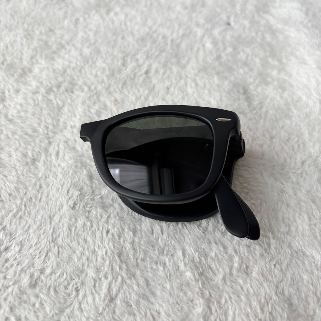Ray-Ban レイバン WAYFARER 折り畳み サングラス 黒 イタリア製